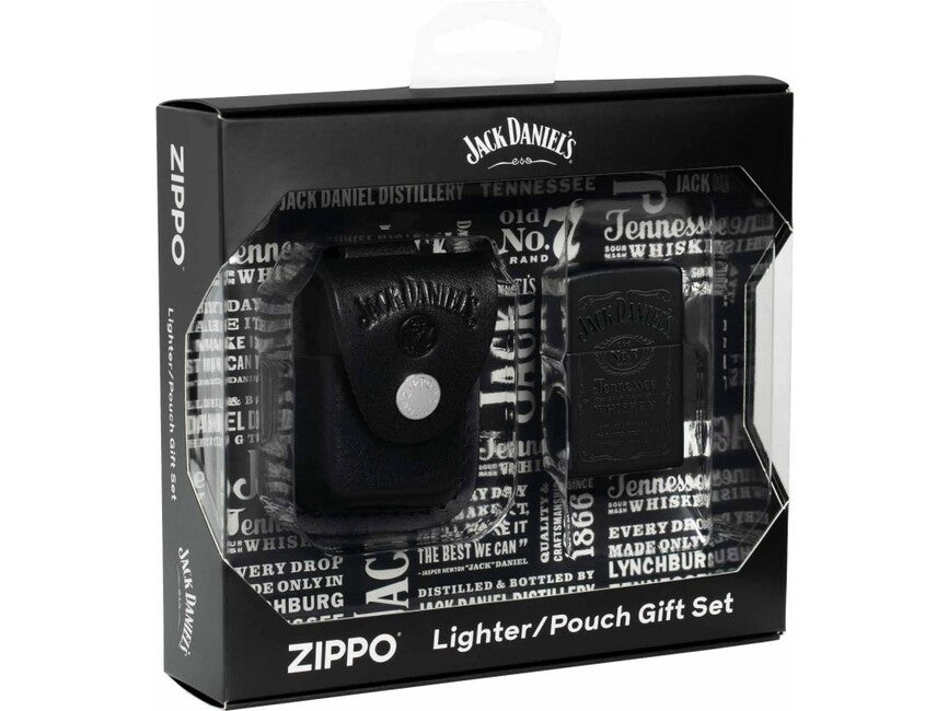 Zippo Jack Daniels σετ θήκη + αναπτήρας