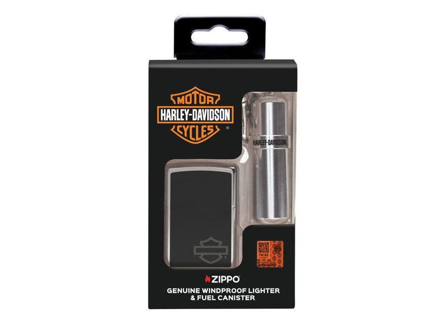 Zippo Harley-Davidson Σετ Αναπτήρας + Ανταλλακτικό Καύσιμου