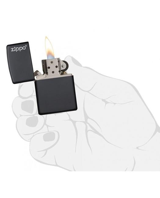 Zippo Αναπτήρας Βενζίνης Μαύρο Ματ