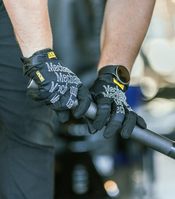 Mechanix Original Γάντια Τακτικά, Μαύρο με Λευκή Επιγραφή